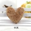 Accesorios de amor dulce japoneses para el cabello de niña lindos y suaves, pasador, guantes de felpa lindos, accesorios de corazón, material
