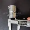 Manguito de Unión Galvanizado para Tubería de Acero de 4 Pulgadas Manguito para Pasar Cables Empotrado Directo SC100 Conector de Tubería de Acero Sin Soldadura