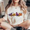 Manga Corta Estampado Popular Años 90 Nuevo Moda para Mujer Calado