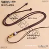 Cordón de Nudo de Piña Hilo Dorado Ajustable Colgante Tejido a Mano Accesorios Cuerda Collar de Cuerda Vendedor Ambulante Fabricante E18