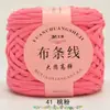 Grande Bola de Fio de Tecido de Alta Elasticidade para Crochê DIY Artesanal de Chinelos, Bolsas, Bonecas, Cestas de Armazenamento e Materiais de Tecelagem para Berço