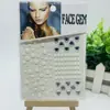 Pegatinas de Diamantes, Pegatinas Decorativas para Cara, Maquillaje de Escenario para Niña con Diamantes, Pegatinas de Cristal, Pegatinas de Maquillaje, Pegatinas para Cejas, Pegatinas de Tatuajes Transfronterizas