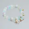 Mais Vendido no Sudeste Asiático: Pulseira de Contas Trituradas com Tema de Elefante para Mulheres, Design de Nicho, Pulseira Doce Colorida Estilo Floresta Atacado