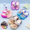 Calzado Exterior Fresco Destello Suela Gruesa Antideslizante Luminoso Zapatos de Cueva Dibujos Animados Trapos Moda Zapatillas Baotou