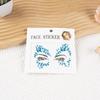 Maquiagem Infantil Adesivos de Rosto de Acrílico Diamante, Adesivos de Rosto Diamante de Resina Ecologicamente Corretos, Adesivos de Sobrancelha Diamante Cristal