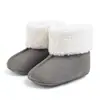 Botas de Invierno para Bebés de Comercio Exterior para Bebés de 0 a 1 Año, Botas de Algodón Engrosado, Zapatos Cálidos y Antideslizantes para Niños Pequeños