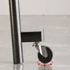 Mesa de Jantar Dobrável para Uso Doméstico, Mesa de Jantar Dobrável para Apartamento Pequeno, Mesa Redonda Simples para Moradia Alugada, Mesa de Jantar Móvel Atacado