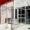 Ventas Directas de Fábrica de Mamparas de Cristal para Salones de Belleza, Salas de Baile y Estudios de Gimnasio; Particiones Comerciales Templadas de Acero Inoxidable
