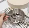 Tazón de Acero Inoxidable Estilo Coreano con Doble Asa para Snacks, Tazón para Vino de Arroz, Tazón para Ensalada, Tazón para Salsa de Hot Pot, Cesta para Papas Fritas y Frutas, Tazón Pequeño para Freír