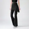 Calça de Yoga para Mulheres, Estilo Fino de Verão com Cortina no Bumbum, Falsa Peça Dupla, Tamanho Grande para Mulheres Cheinhas, Treino de Quadril para Pilates, Conjunto Esportivo Fitness