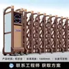 Fábrica de Puertas Retráctiles Eléctricas de Aleación de Aluminio Unidad Puerta Retráctil Automática de Acero Inoxidable Escuela Puerta Corredera Inteligente con Control Remoto