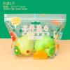 Bolsa Desechable para Empaque de Frutas de Celebridad de Internet Uva Auto-Soportable Auto-Sellante Bolsa de Mensajero Bolsa para Conservar la Frescura Bolsa Universal con Cierre de Cremallera Naranja Comercial