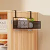 Estante de Almacenamiento para Armario, Cesta de Almacenamiento para Bolsos, Estante Lateral para Gabinete, Organizador de Ropa Interior y Ropa, Cesta Colgante para Armario