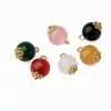 Botones de imitación de jade estilo chino para Hanfu y cheongsam, botones decorativos vintage, botones de vidrio con patrón de jade, accesorios para ropa al por mayor