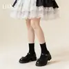 Calcetines de Algodón Puro Jk para Mujer, Calcetines de Media Pantorrilla, Calcetines Holgados, Calcetines JK Casuales para Estudiante, Estilo Delgado de Primavera Zhuji