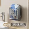 Caixa de Lenços de Papel Úmido Sem Costura com Ventosa de Luxo Leve Caixa de Armazenamento de Papel para Banheiro Toilette Cozinha Caixa de Papel Invertida