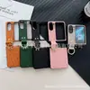 Capa de Celular Dobrável OPPOfindn2flip findn3flip Fosca Ultra-fina para Casal Homens e Mulheres Fivela de Anel