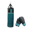 Saco de Boxeo de PU Comercial para Colgar Adultos Niños Entrenamiento Físico Gimnasio Casa Saco de Arena Bolsa de Boxeo