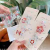 7411 Cuadros Transparentes Oso Estrella Verano Pinza para el Cabello Fresca Bolsa Portátil Clip para la Cabeza Accesorios para el Cabello Estilo Juvenil