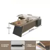 Mesa de Escritório de Luxo Leve Simples Moderna Sensação de Alto Padrão Gerente Presidente Mesa para Uma Pessoa Pequena Grande Mesa Executiva com Armário Lateral