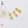 Acessórios de Joias de Cobre Contas Espaçadoras do Mantra de Seis Caracteres Pingente Flor Vajra Acessórios DIY Hanfu Materiais para Contas de Pulseira