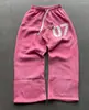 Pantalones Largos de Moda Transfronterizos de Amazon para Europeo y Americano con Estampado de Letras, Cintura Elástica, Corte Holgado, Pantalones Deportivos Modernos Unisex