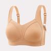 Comércio exterior cross-border underwear fino verão sem fio push-up coleção de mama ajustável plus size respirável beleza sutiã de volta