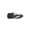 Aumento de Altura de 6 cm~ Piel de Vaca Vintage Punta Redonda Nuevo Estilo 2026 Bloqueo de Color con Cordones Fruncido Casual Zapatillas de Ballet