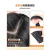 Aplique de Cabelo para Volume e Altura, Preenchedor Invisível e Sem Costura para Raiz do Cabelo no Topo da Cabeça, Solução de Uma Peça para Aparência Mais Cheia e Volumosa