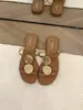 Sandalias Planas de Estilo Retro Vacacional con Punta Abierta para Mujer, Adecuadas para Uso en Exteriores, Verano 2026, para Combinar con Vestidos, Sandalias Romanas de Playa