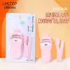Set Combinado Rizador de Pestañas y Depilador de Cejas LMLTOP Girasol Moldeador Dispositivo de Rizador de Ángulo Amplio Herramienta de Belleza SY305