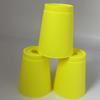 Danza de la Taza Performance Especial Taza Rápida Apilamiento de Vasos Plástico Antideslizante Color Sólido Niños de Primaria Jardín de Infancia Juego Anticaída Taza de Ritmo