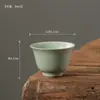 Xícara de Chá Azul Celeste Forno Ru Xícara de Mestre Xícara Única Cerâmica Utensílios Domésticos Xícara de Chá Rachado Pode Ser Cultivado Tigela de Chá Habilidade de Porcelana Ru