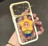 Soporte de Estrella de Dibujos Animados para Persona Se Vuelve Instantáneamente Compatible con Funda Transparente Cielo Estrellado Dopamina para Apple 17promax iPhone16