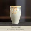 Conjunto de Chá Cerâmico Gongfu de Nespera Pintado à Mão para Casa e Escritório, Bule com Tampa, Xícaras de Chá, Conjunto Completo em Caixa de Presente