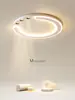 Luz de dormitorio de alta gama simple luz de techo LED redonda luz de comedor habitación 6 nueva iluminación de sala de estudio estilo moderno minimalista
