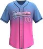 K-Style de Hip-Hop Camiseta de Béisbol de Equipo para Hombre y Mujer DIY Marca Trendy Uniforme de Béisbol Camiseta de Hip-Hop Manga Corta Fábrica de Exportación