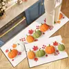 Alfombrilla de Suelo de Tierra de Diatomeas Cocina Transfronteriza Calavera de Halloween Original Antideslizante Fácil de Limpiar Resistente a Manchas Alfombrilla Absorbente