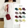 2026 Novo Estilo Casual Versátil Mini Porta-Moedas para Mulheres, Tecido de Nylon Resistente à Água Portátil Pequena Bolsa Quadrada Porta-Chaves Transfronteiriço