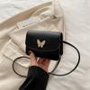 Bolsa de Mão Pequena Moderna e Estilosa para Mulheres 2025 Nova Bolsa Transversal Versátil com Laço Mini Bolsa Quadrada Moderna