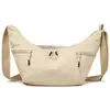 Estilo Ins Bolsa de Ombro Simples Casual Nylon Versátil Roupas de Trabalho Leve Bolsa Transversal Roupas de Trabalho para Estudantes Moda Bolsa Dumpling