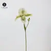 Venta Directa de Fábrica Chanclas de Orquídea de PU Flores Artificiales de Orquídea Orquídeas Flores de Boda Decoración del Hogar Arreglo Floral Accesorios para Fotografía