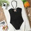 Traje de Baño Infantil Nuevo Estilo Europeo y Americano para Niñas 2026, Bikini de Playa Lindo, Traje de Baño de una Pieza para Niñas Mayores