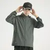 Ropa de Protección Solar para Mujer Verano con Capucha Ligera Sensación de Hielo Protección UV Ropa de Pesca Chaqueta de Seda de Hielo para Hombre Ropa de Protección Solar