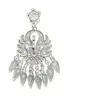 Accesorios de imán para refrigerador de la etnia Miao, piezas estilo chino de fénix y mariposa imitación plata, estilo étnico de plata Miao de nicho, pavo real, área escénica de Guizhou