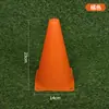 Balde logo espesso de 23cm equipamento de treinamento de futebol obstáculo balde de plástico balde de casquinha de sorvete treinamento treinamento de futebol