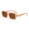 Gafas de sol coloridas para chicas dulces, estilo europeo y americano, color caramelo, moda de nicho, color morado, gafas personalizadas de sentido avanzado, gafas de sol con estampado de leopardo.
