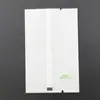 Saco de Papel Certificado Ambientalmente Sydney Saco para Embalagem de Chá Saco de Papel Degradável à Prova de Umidade Papel Kraft Branco Selo Três Lados