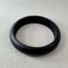 Pulseira de Madeira Maciça Estilo Étnico Retrô Anéis de Madeira Multicores Simples Colorido DIY Pulseira de Madeira Empilhável