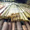 Tianjin Barra Sextavada de Latão para Ponto Tira Decorativa de Latão Barra Quadrada de Latão H62 Norma Nacional H59-1 Barra de Latão Sem Chumbo